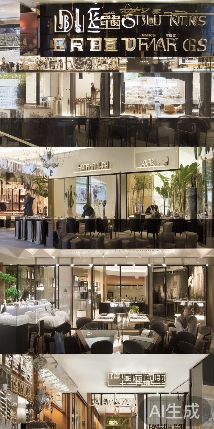 度假村内的购物区也别具一格，汇聚了众多国际知名品牌